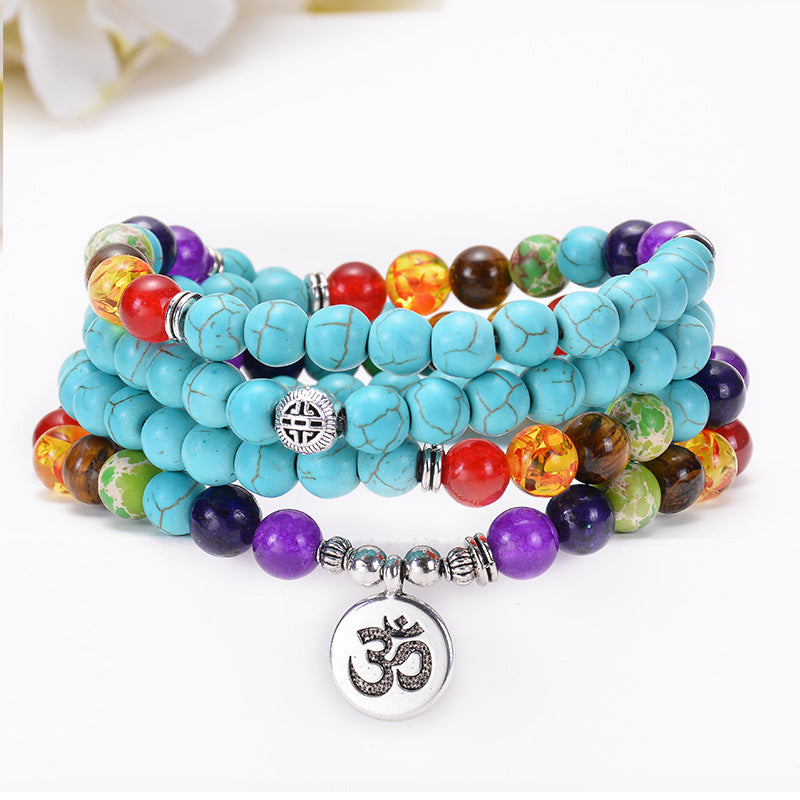 Turquoise Pendant Bracelet