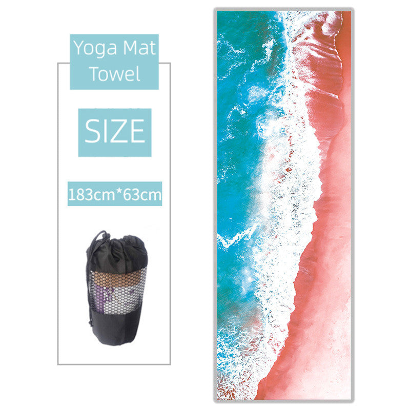 Non-slip Microfiber Yoga Towel