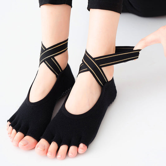 Five Toe Yoga Socks