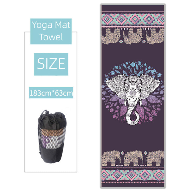Non-slip Microfiber Yoga Towel