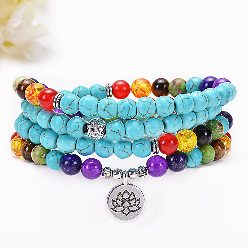 Turquoise Pendant Bracelet