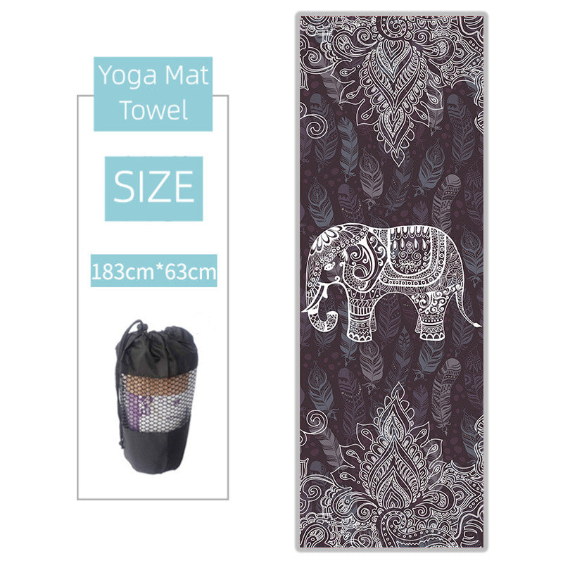 Non-slip Microfiber Yoga Towel