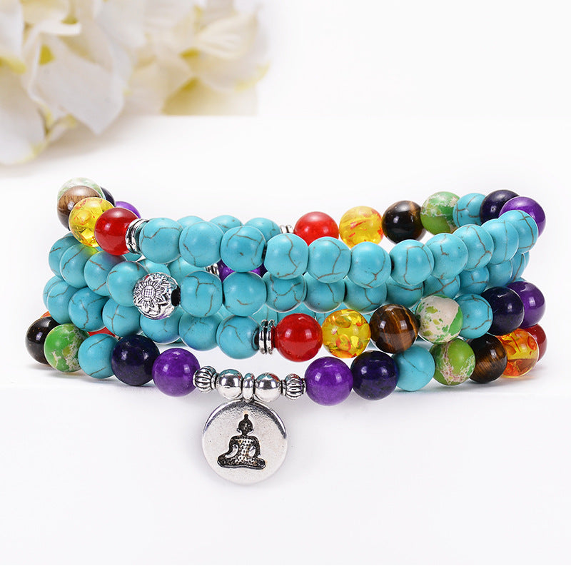 Turquoise Pendant Bracelet