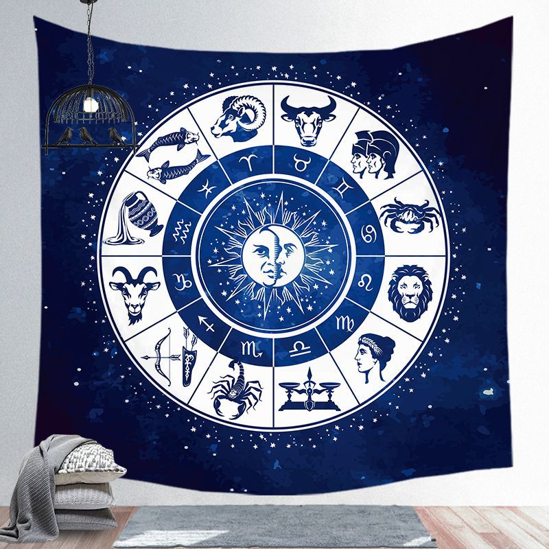 Create a calming and meditative atmosphere in any room with this beautiful Universe Starry Sky Astrology Tapestry. Perfect for bringing a sense of relaxation and optimism as you drift off to a star-filled sleep.