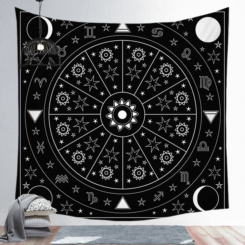 Create a calming and meditative atmosphere in any room with this beautiful Universe Starry Sky Astrology Tapestry. Perfect for bringing a sense of relaxation and optimism as you drift off to a star-filled sleep.