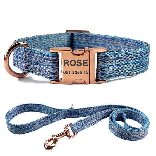 Personalized Nylon Dog Collar
